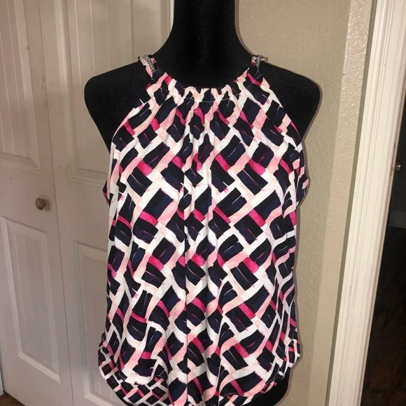 White House Black Market colorful top - Picture 5 of 9